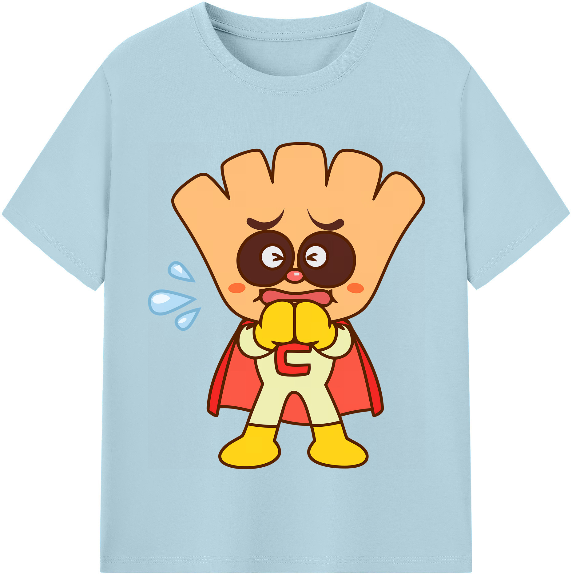 （画像用） アンパンマン Anpanman 綿100％半袖Tシャツ（フロントプリント）